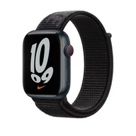 Akcesoria do zegarków - Nike Apple Apple ML343ZM/A Opaska sportowa w kolorze czarnym do koperty 45 mm ML343ZM/A - miniaturka - grafika 1