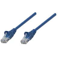 Pozostałe akcesoria sieciowe - PatchCord Intellinet Cat.5e UTP 100% Miedź 5m Niebieski - miniaturka - grafika 1