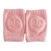 Zabezpieczenia dla dzieci - Nakolanniki Ochraniacze Do Raczkowania Na Kolana Dla Niemowląt Różowe - miniaturka - grafika 1