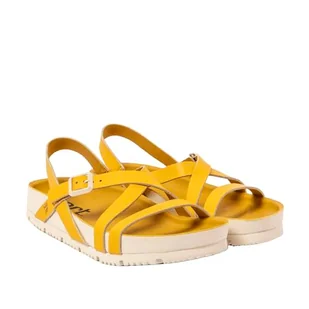 ART 1619 Bordowy, Sandały Damskie, Nappa Yellow, 42 EU - Sandały damskie - miniaturka - grafika 1