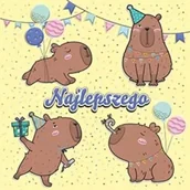 Kartki okolicznościowe i zaproszenia - Karnet KW Kapibary - miniaturka - grafika 1