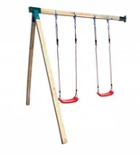 Place zabaw - 4IQgroup 4IQ Moduł D Hektor dostawka huśtawka 2 podwójna - miniaturka - grafika 1