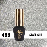 Lakiery hybrydowe - Molly Lac Lakier hybrydowy MollyLac Limited Edition Starlight 10 g Nr 488 - miniaturka - grafika 1