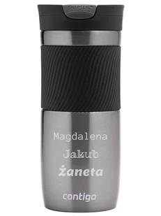 Kubek termiczny z grawerem Contigo Byron 470ml - Gunmetal - Kubki termiczne - miniaturka - grafika 1