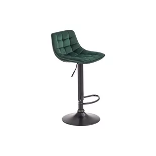 Hoker H-95 Czarny / Ciemny Zielony Halmar - Taborety i hokery - miniaturka - grafika 1