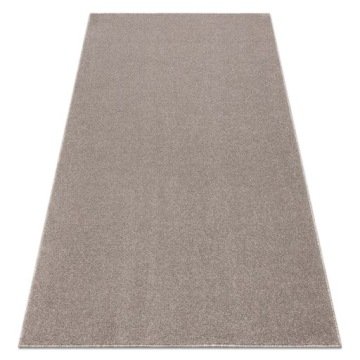 Dywan Do Salonu Sypialni Plus beż jednolity jednokolorowy gładki 200x200 cm