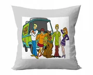 Kołdry i poduszki dla dzieci - PODUSZKA PERSONALIZOWANA SCOOBY DOO BAJKI POMYSŁ NA PREZENT SUPER WZORY - miniaturka - grafika 1