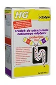 Środki do kuchni i łazienki - HG do udrażniania zatkanego odpływu Podwójna Moc - miniaturka - grafika 1