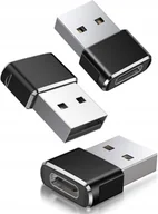 Adaptery i przejściówki - Basesailor Adapter przejściówka USB na USB-C 3szt. - miniaturka - grafika 1