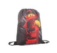 Worki na buty - LEGO Plecak Worek ze sznurkami LEGO Ninjago Kai 10105-05 Czerwony uniwersalny 348513-uniw - miniaturka - grafika 1