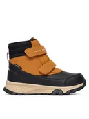 Buty dla chłopców - Tommy Hilfiger Śniegowce Velcro Bootie T1X5-34134-1592 D Czarny - miniaturka - grafika 1