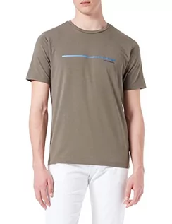 Koszulki męskie - Pierre Cardin Męski T-shirt z okrągłym dekoltem, 5215, M - grafika 1