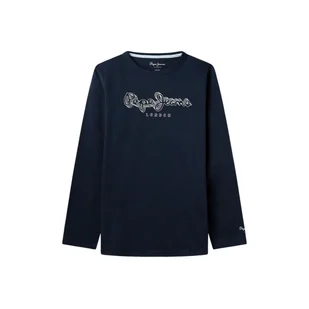 Koszulka chłopięca Pepe Jeans Aldo T-shirt z długim rękawem -164 - Koszulki i topy damskie - miniaturka - grafika 1
