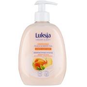 Mydła - LUKSJA Creamy & Soft Kremowe mydło w płynie energetyzujące brzoskwinia i biała herbata, 500ml - !!! WYSYŁKA W 24H !!! - miniaturka - grafika 1