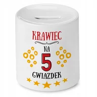 Skarbonki - Dla Krawca Skarbonka na Urodziny na Prezent z Nadrukiem ze Zdjęciem - miniaturka - grafika 1