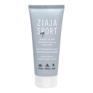 Ziaja Sport Balsam do ciała i odżywka do włosów 2w1 - Balsamy i kremy do ciała - miniaturka - grafika 1