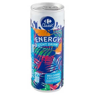 Carrefour Classic Napój energetyzujący gazowany 250 ml - Napoje energetyczne i izotoniczne - miniaturka - grafika 1