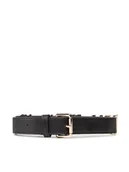 Paski - Valentino Pasek Damski Emma Winter VCS3M257N Czarny - miniaturka - grafika 1