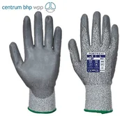 Rękawice robocze - PORTWEST A622 RĘKAWICA ANTYPRZECIĘCIOWA MR POWLEKANA PU; SZARY - miniaturka - grafika 1