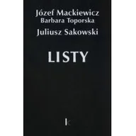 Biografie i autobiografie - Mackiewicz Józef, Toporska Barbara, Sakowski Juliu Listy - miniaturka - grafika 1