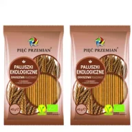 Paluszki - Pięć Przemian Paluszki orkiszowe pełnoziarniste Zestaw 2 x 45 g Bio - miniaturka - grafika 1