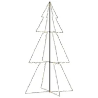 Choinki - vidaXL Ozdoba świąteczna w kształcie choinki, 300 LED, 120x220 cm vidaXL - miniaturka - grafika 1
