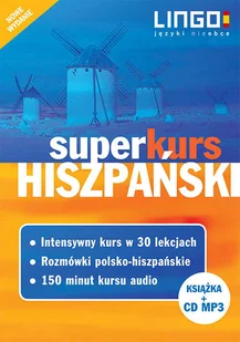 Lingo Hiszpański Superkurs - Małgorzata Szczepanik - Książki do nauki języka hiszpańskiego - miniaturka - grafika 1