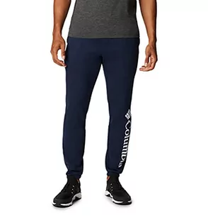 Columbia Męskie spodnie dresowe Trek Jogger Kolegiata granatowa/biała XL - Spodenki męskie - miniaturka - grafika 1
