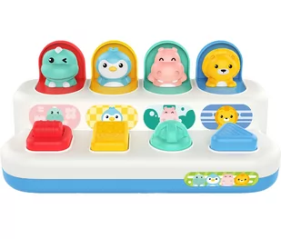 WOOPIE BABY Zabawka Edukacyjna Wyskakujące Zwierzątka POP-UP - Zabawki interaktywne dla dzieci - miniaturka - grafika 4