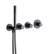 Baterie wannowe i prysznicowe - Paffoni Modular Box - Termostatyczna podtynkowa  bateria wannowa do obsługi dwóch wyjść wody, Warm Sunset MDE000NO - miniaturka - grafika 1