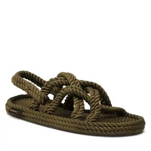 Sandały BOHONOMAD - BOD.0011.WRS Khaki - Sandały damskie - miniaturka - grafika 1