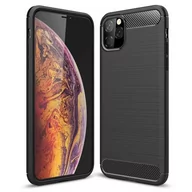 Etui i futerały do telefonów - Etui Pancerne Karbon Iphone 12 Pro Max Czarny - miniaturka - grafika 1