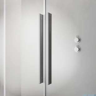 Radaway Furo Kdj Brushed Nickel kabina 120x80cm lewa szczotkowany nikiel 10104622-91-01L/10110580-01-01/10113080-01-01 - Kabiny prysznicowe - miniaturka - grafika 5