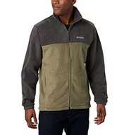 Kurtki męskie - Columbia Steens Mountain Full Zip 2.0 męska kurtka polarowa, Shark, Stone Green, XXL 1476671 - miniaturka - grafika 1