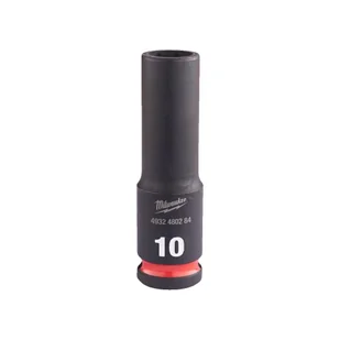 Milwaukee nasadka udarowa 10 mm 3/8" 6-kątna Shockwave długa metryczna 4932480284 - Klucze i nasadki - miniaturka - grafika 1