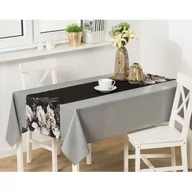 Obrusy i serwetki - Bieżnik ALICE 40 x 140 cm czarny - miniaturka - grafika 1