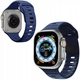 Pasek Tech-Protect Iconband Line do Apple Watch 49/45/44/42 mm, granatowy - Akcesoria do smartwatchy - miniaturka - grafika 1