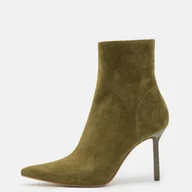 Botki damskie - Damskie botki Steve Madden Iyanna Bootie SM11002278-375 38 23.8 cm Oliwkowe (8720857114430) - miniaturka - grafika 1