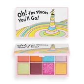 Cienie do powiek - Makeup Revolution, I Heart Revolution x Dr.Seuss, Paleta cieni do powiek Oh,The Places You`ll Go, 1 szt. - miniaturka - grafika 1