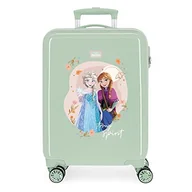 Walizki - Disney Strong Spirit Walizka kabinowa Zielony 38x55x20 cms Sztywne zapięcie z boku 34L 2 kg 4 koła Podwójne bagaż ręczny, Zielony, Maleta, Walizka kabinowa - miniaturka - grafika 1