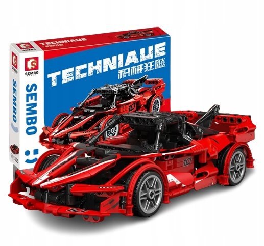 Klocki konstrukcyjne Sembo Block 701505 535 el. - Super Auto Na Prezent
