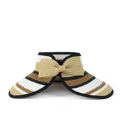 Czapki damskie - Daszek Truskawkowe latte - miniaturka - grafika 1