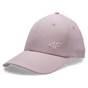 Czapki damskie - 4F, Czapka z daszkiem, H4L21-CAD002 56S, różowy, rozmiar M - miniaturka - grafika 1
