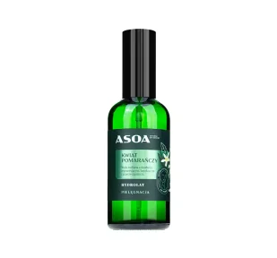 Asoa Hydrolat z Kwiatu Pomarańczy, 100 ml - Toniki i hydrolaty do twarzy - miniaturka - grafika 1