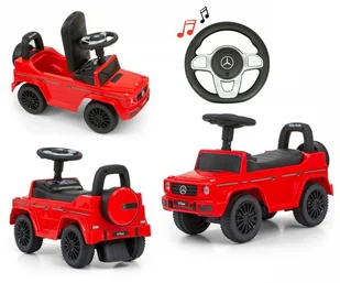 Pojazd MERCEDES G350d Red S - Jeździki dla dzieci - miniaturka - grafika 8