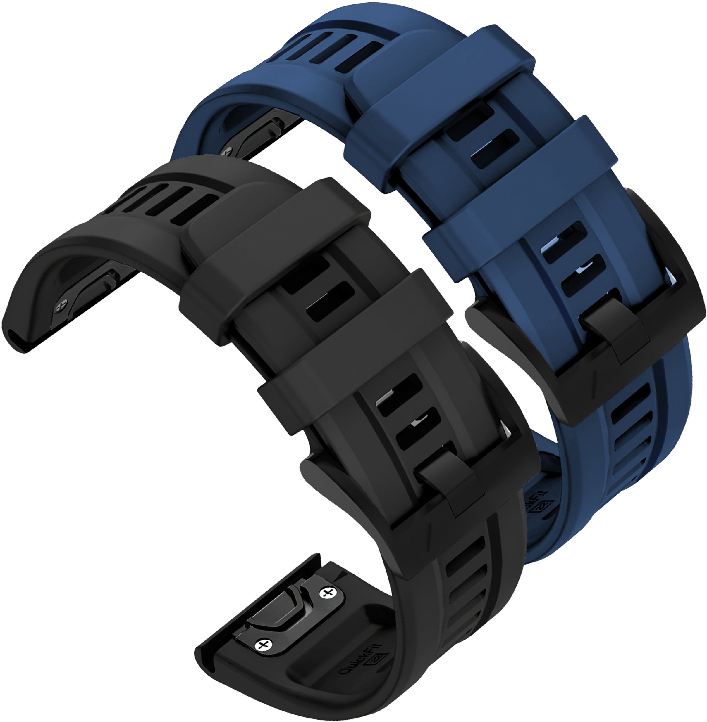 ChronSmarta Zestaw: 2x pasek ChronSmarta do Garmin Fenix 5X 6X 7X Pro Solar Epix Pro QuickFit