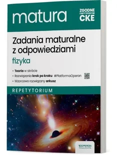 Matura 2025 Fizyka repetytorium. Zakres rozszerzony - Pomoce naukowe - miniaturka - grafika 1