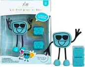 Zabawki do kąpieli - Zabawka Do Kąpieli Postać Blair Z Dwiema Kostkami Sensorycznymi Świecącymi Glo Pals - miniaturka - grafika 1