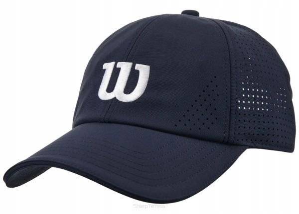 Czapka tenisowa Wilson Active Perforated Cap granatowa L/XL