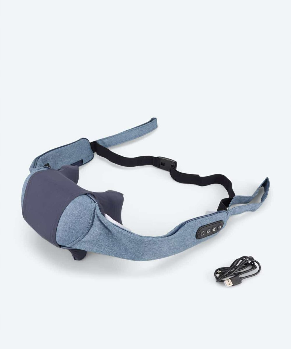 Masażer wielofunkcyjny z podgrzewaniem - bezprzewodowy relaks w domu